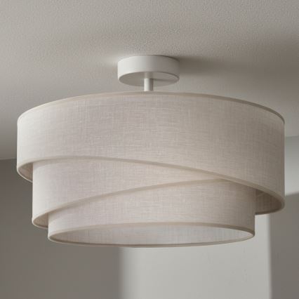 Brilagi - Plafoniera a soffitto ARROW 1xE27/60W/230V Ø 45 cm beige