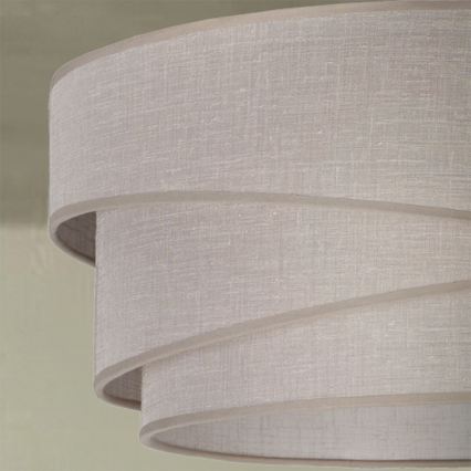 Brilagi - Plafoniera a soffitto ARROW 1xE27/60W/230V Ø 45 cm beige
