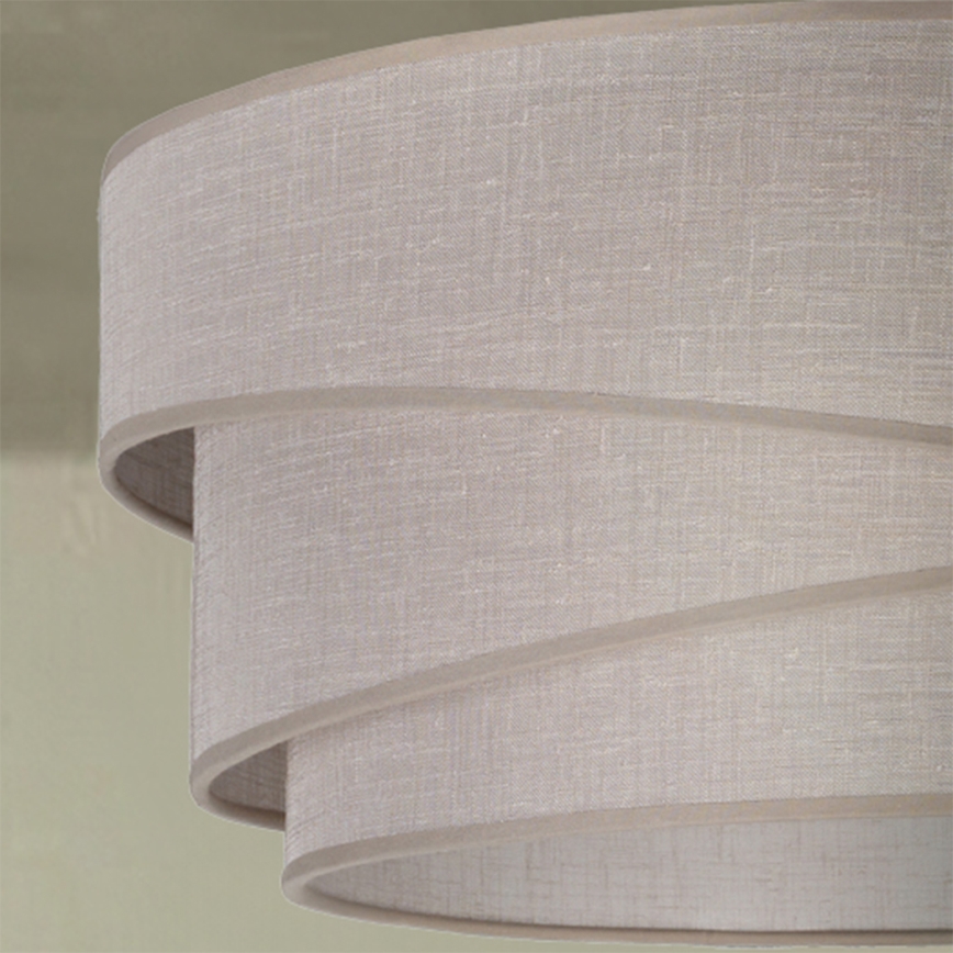 Brilagi - Plafoniera a soffitto ARROW 1xE27/60W/230V Ø 45 cm beige