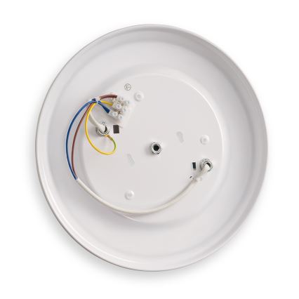 Brilagi - Plafoniera a soffitto FRESCO 2xE27/40W/230V Ø 30 cm, finitura argento