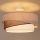 Brilagi - Plafoniera ARROW 1xE27/60W/230V Ø 45 cm beige/marrone/bianco