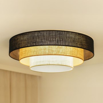 Brilagi - Plafoniera ASPEN LUNETA LED/12W/230V diametro 60 cm 3000K/4000K/6400K nero/beige/color crema