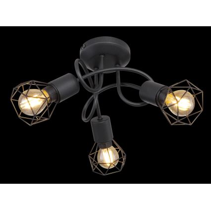 Brilagi - Plafoniera CAGE 3xE14/40W/230V