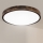 Brilagi - Plafoniera CARVALHO SMOKEY 3xE27/60W/230V rovere Ø 47,5 cm
