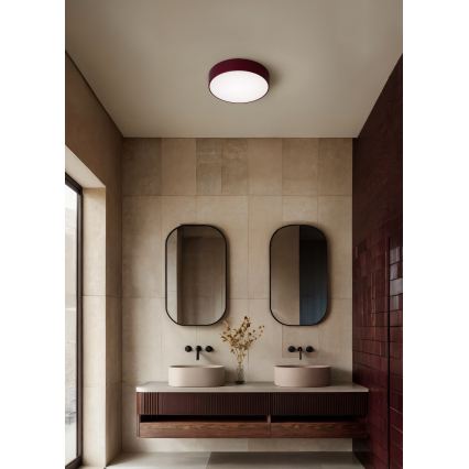 Brilagi - Plafoniera CLARE 2xE27/24W/230V Ø 30 cm bordeaux