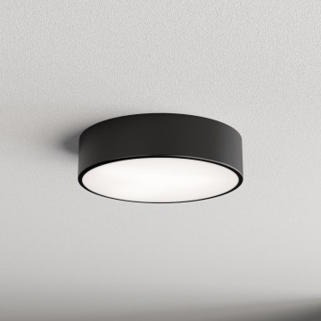 Brilagi - Plafoniera CLARE 2xE27/40W/230V diametro 30 cm nero