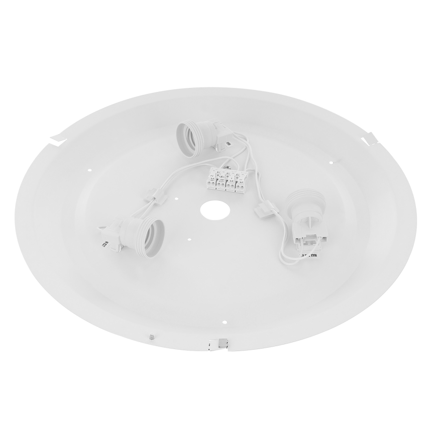 Brilagi - Plafoniera CLARE 3xE27/24W/230V diametro 40 cm grigio