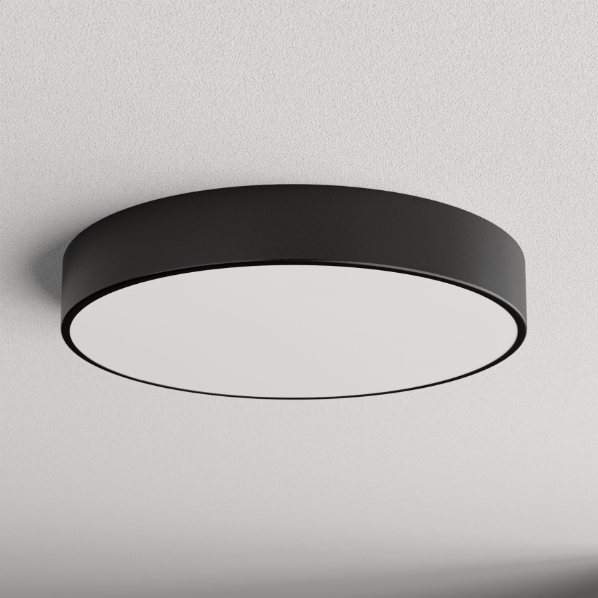Brilagi - Plafoniera CLARE 4xE27/40W/230V diametro 50 cm nero