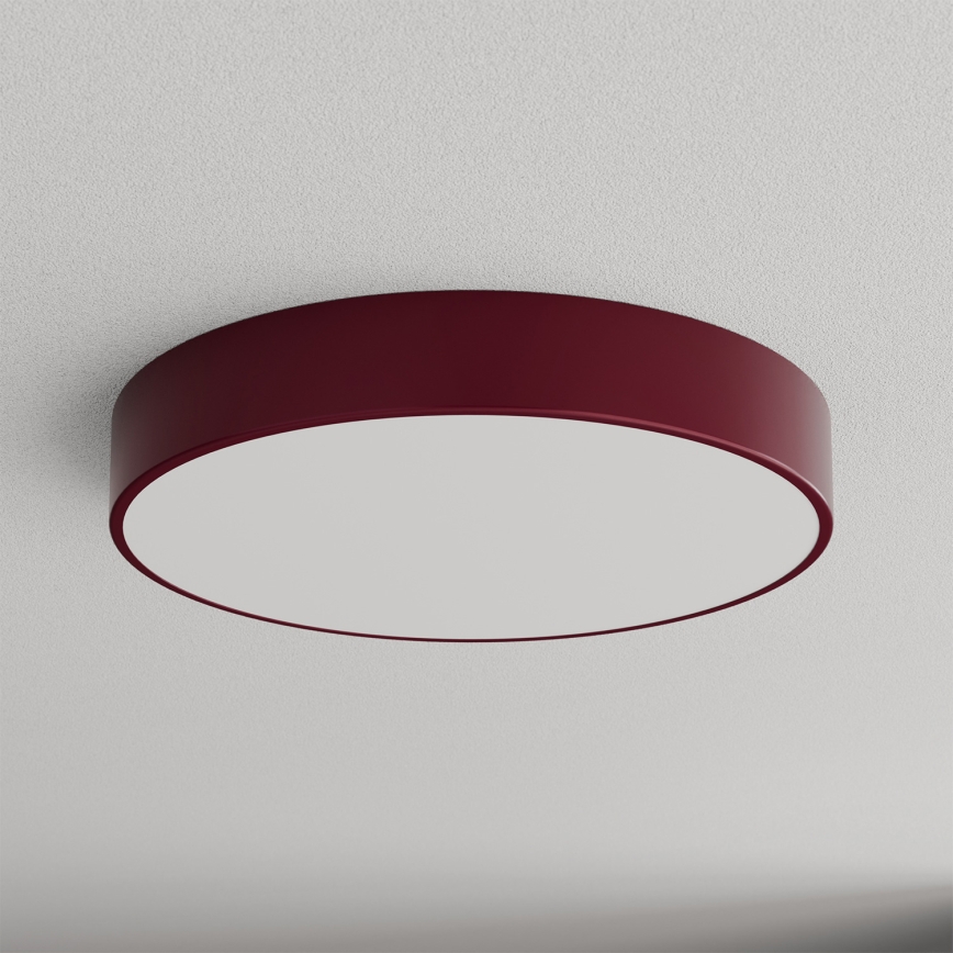 Brilagi - Plafoniera CLARE 4xE27/40W/230V Ø 50 cm bordeaux