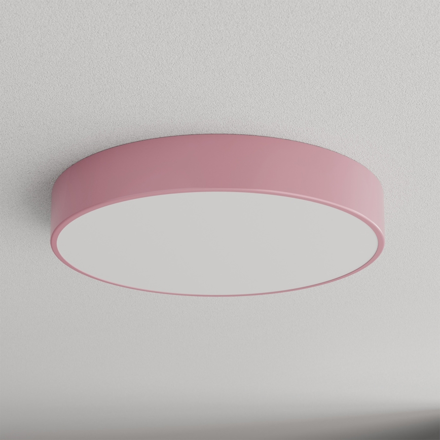Brilagi - Plafoniera CLARE 4xE27/40W/230V Ø 50 cm rosa