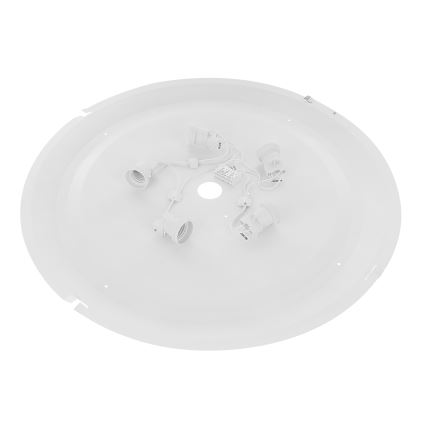 Brilagi - Plafoniera CLARE 5xE27/24W/230V diametro 60 cm bianco