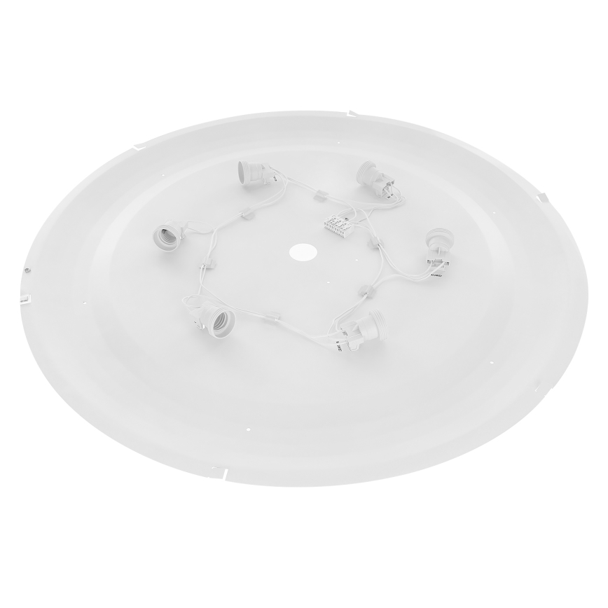 Brilagi - Plafoniera CLARE 6xE27/40W/230V diametro 80 cm bianco