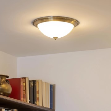 Brilagi - Plafoniera CLASSIC 3xE27/60W/230V bronzo