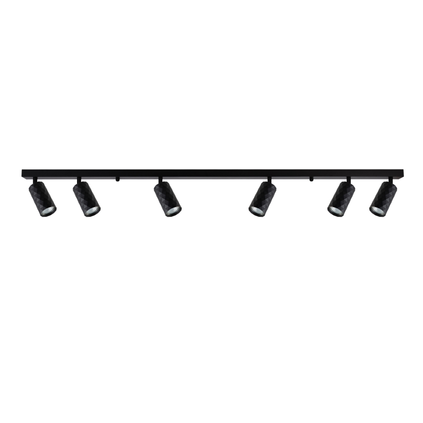 Brilagi - Plafoniera con 6 faretti SELE DIAMANT 6xGU10/30W/230V nero