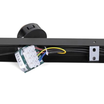 BRILAGI - Plafoniera con faretti SELE LONG 8xGU10/30W/230V nera