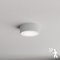 Brilagi - Plafoniera con sensore CLARE 1xE27/40W/230V diametro 20 cm grigio
