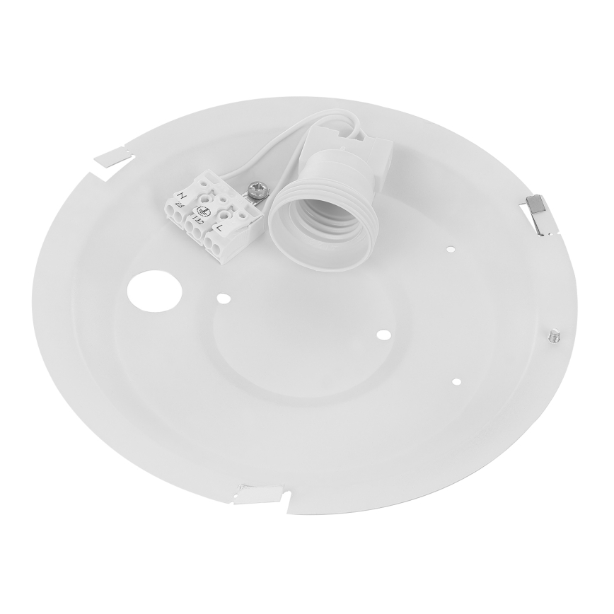 Brilagi - Plafoniera con sensore CLARE 1xE27/40W/230V diametro 20 cm grigio
