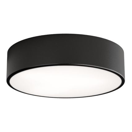 Brilagi - Plafoniera con sensore CLARE 2xE27/40W/230V diametro 30 cm nero