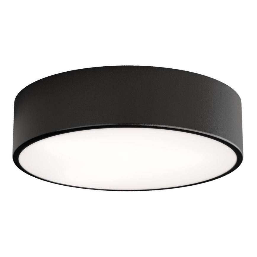 Brilagi - Plafoniera con sensore CLARE 2xE27/40W/230V diametro 30 cm nero