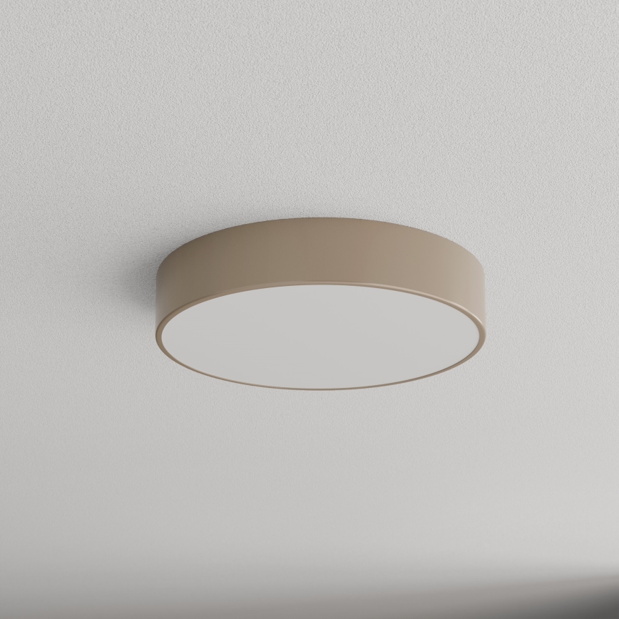 Brilagi - Plafoniera con sensore CLARE 3xE27/24W/230V diametro 40 cm beige