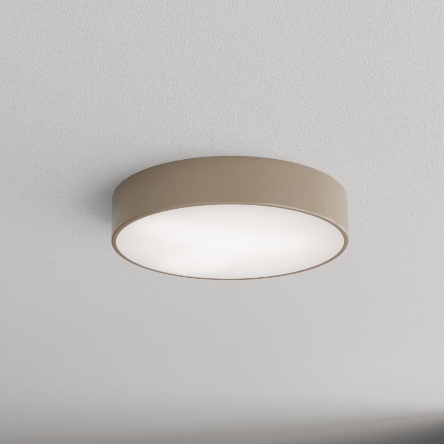 Brilagi - Plafoniera con sensore CLARE 3xE27/24W/230V diametro 40 cm beige