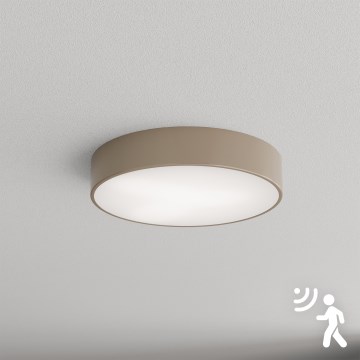 Brilagi - Plafoniera con sensore CLARE 3xE27/40W/230V diametro 40 cm beige