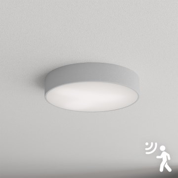 Brilagi - Plafoniera con sensore CLARE 3xE27/40W/230V diametro 40 cm grigio