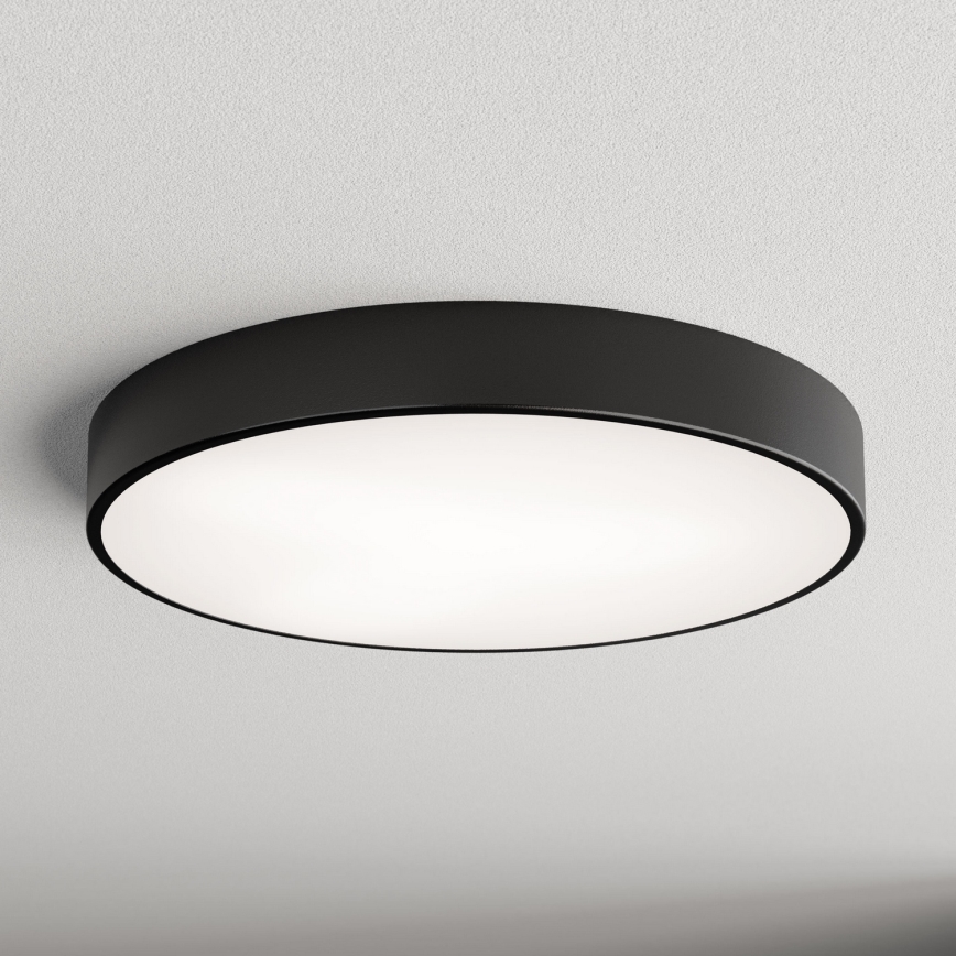 Brilagi - Plafoniera con sensore CLARE 5xE27/24W/230V Ø 60 cm nera