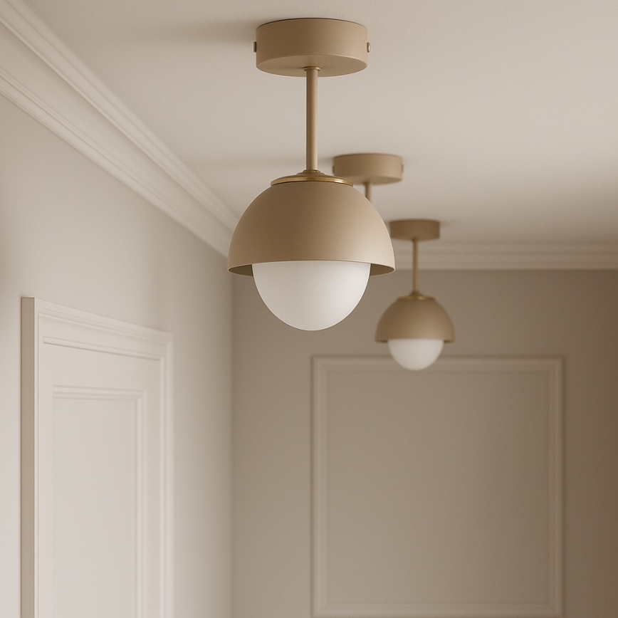 Brilagi - Plafoniera COSMO 1xE27/60W/230V beige/dorata