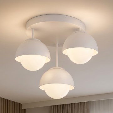 BRILAGI - Plafoniera COSMO 3xE27/60W/230V bianco/oro