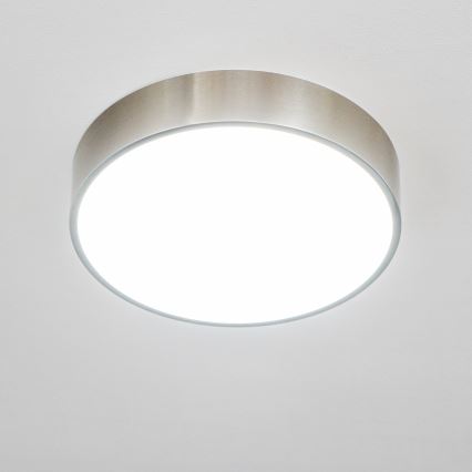 Brilagi - Plafoniera da bagno LED POOL LED/24W/230V 3000/4000/5500K Ø 30 cm IP54 cromo satinato