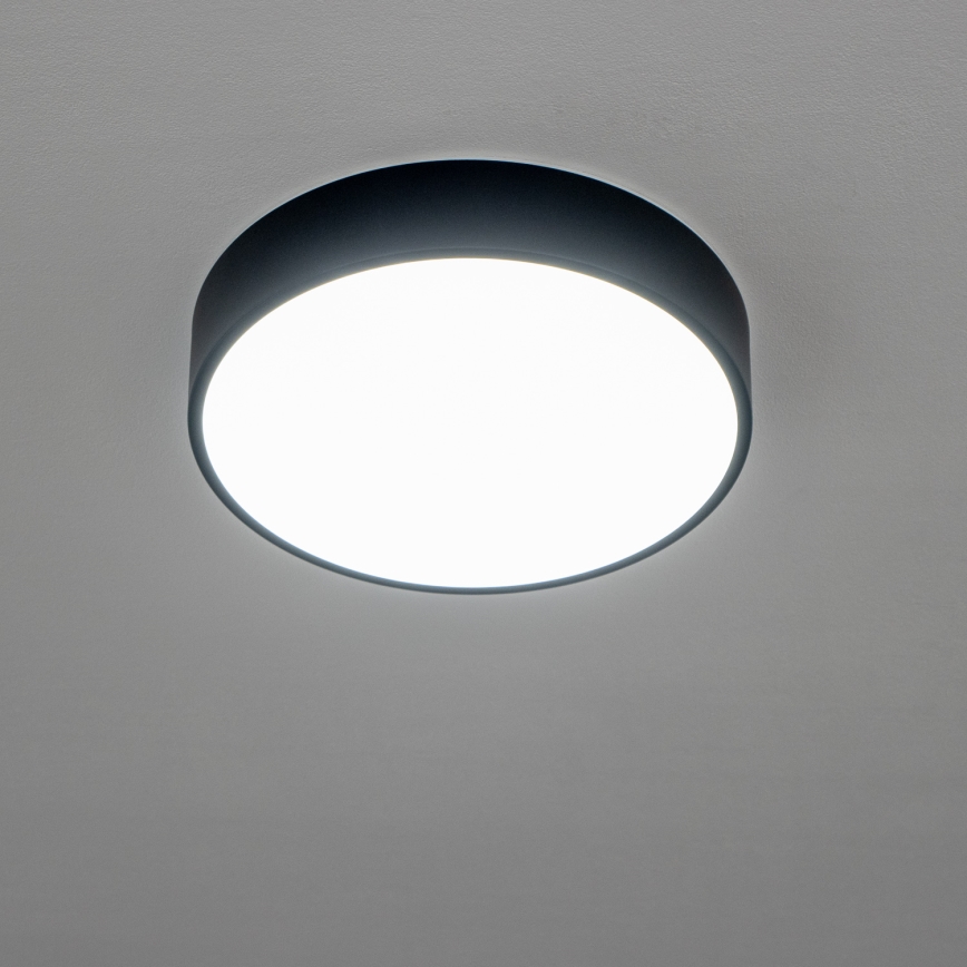 Brilagi - Plafoniera LED per bagno POOL LED/24W/230V 3000/4000/5500K Ø 30 cm IP54 nero