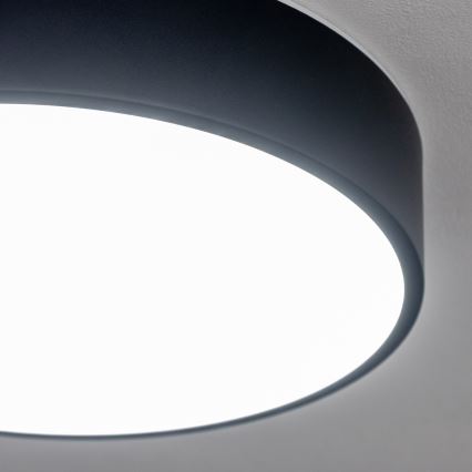 Brilagi - Plafoniera LED per bagno POOL LED/24W/230V 3000/4000/5500K Ø 30 cm IP54 nero