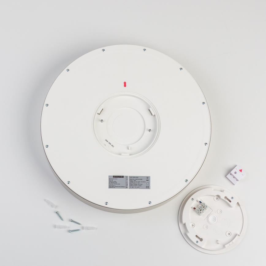 Brilagi - Plafoniera LED per bagno POOL LED/36W/230V 3000/4000/5500K Ø 40 cm IP54 cromo opaco