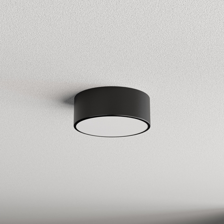 Brilagi - Plafoniera da bagno CLARE 1xE27/24W/230V diametro 20 cm IP54 nero