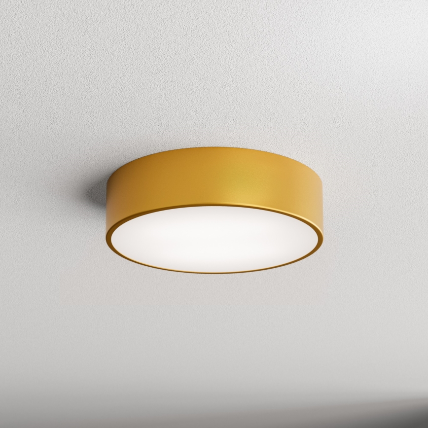 Brilagi - Plafoniera da bagno CLARE 2xE27/24W/230V diametro 30 cm IP54 oro