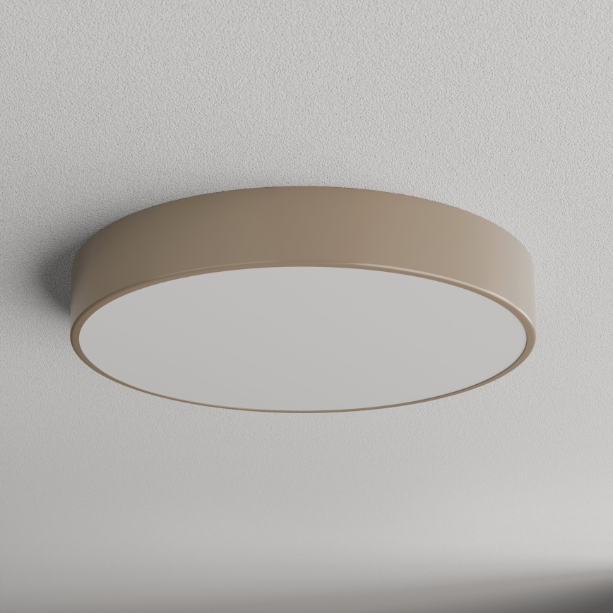 Brilagi - Plafoniera da bagno CLARE 4xE27/24W/230V diametro 50 cm beige IP54