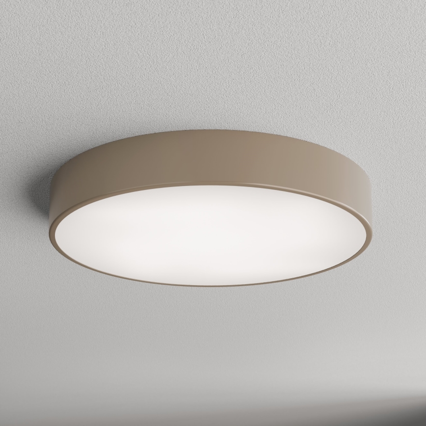 Brilagi - Plafoniera da bagno CLARE 4xE27/24W/230V diametro 50 cm beige IP54