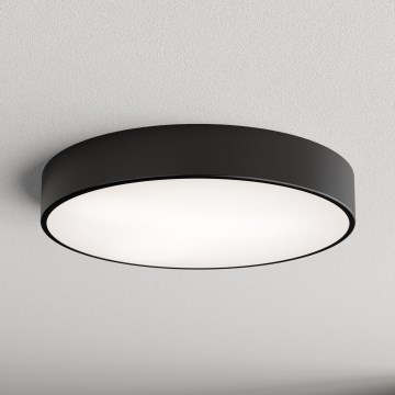 Brilagi - Plafoniera da bagno CLARE 4xE27/24W/230V Ø 50 cm IP54 nera
