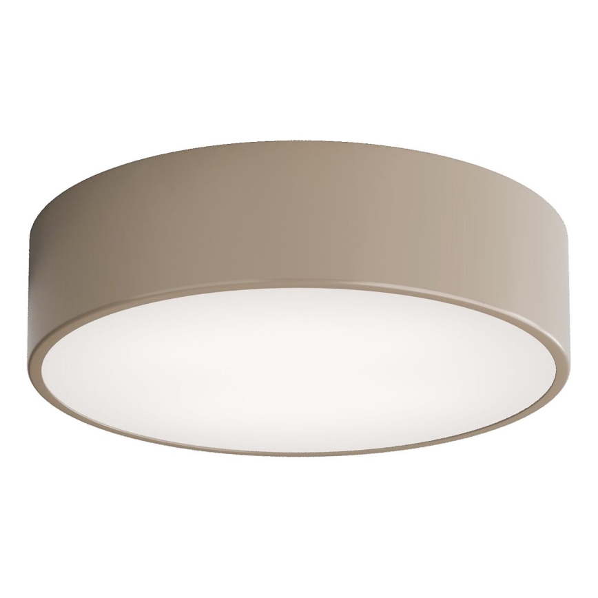 Brilagi - Plafoniera per bagno con sensore CLARE 2xE27/24W/230V Ø 30 cm IP54 beige