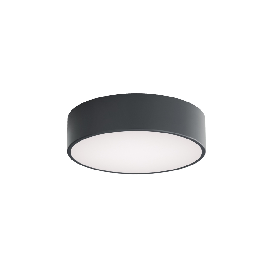 Brilagi - Plafoniera per bagno con sensore di movimento e sensore crepuscolare CLARE 2xE27/24W/230V Ø 30 cm antracite IP54