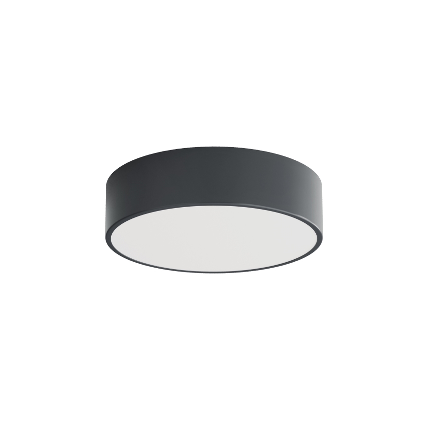 Brilagi - Plafoniera per bagno con sensore di movimento e sensore crepuscolare CLARE 2xE27/24W/230V Ø 30 cm antracite IP54