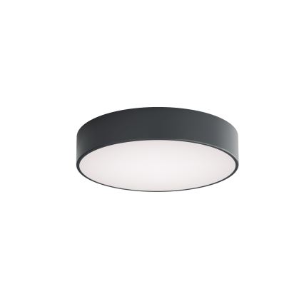 Brilagi - Plafoniera da bagno con sensore di movimento e sensore crepuscolare CLARE 3xE27/24W/230V Ø 40 cm antracite IP54