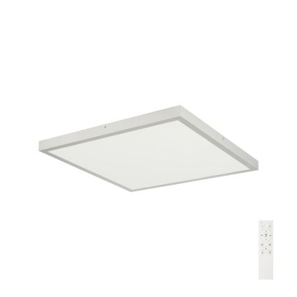 Brilagi - Plafoniera da bagno dimmerabile a LED FRAME SMART LED/50W/230V 60x60 cm 3000-6000K IP44 argento + telecomando incluso