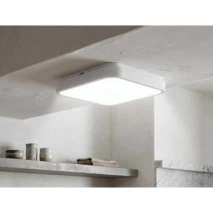 Brilagi - Plafoniera LED da soffitto per bagno ZENNA LED/24W/230V 34,5x34,5 cm IP44 bianco