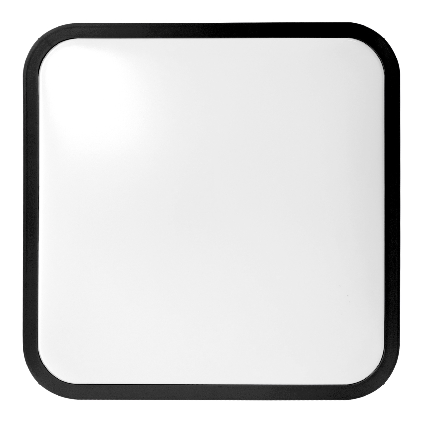 BRILAGI - LED plafoniera da bagno con sensore ZENNA LED/36W/230V 41,5x41,5 cm IP44 nero + telecomando