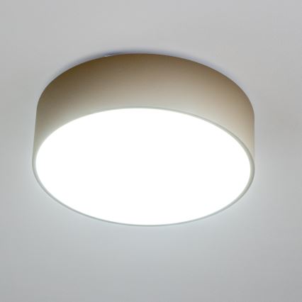 Brilagi - Plafoniera da bagno POOL 3xE27/15W/230V Ø 40 cm IP54 beige
