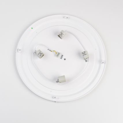 Brilagi - Plafoniera da bagno POOL 4xE27/15W/230V Ø 50 cm IP54 bianca
