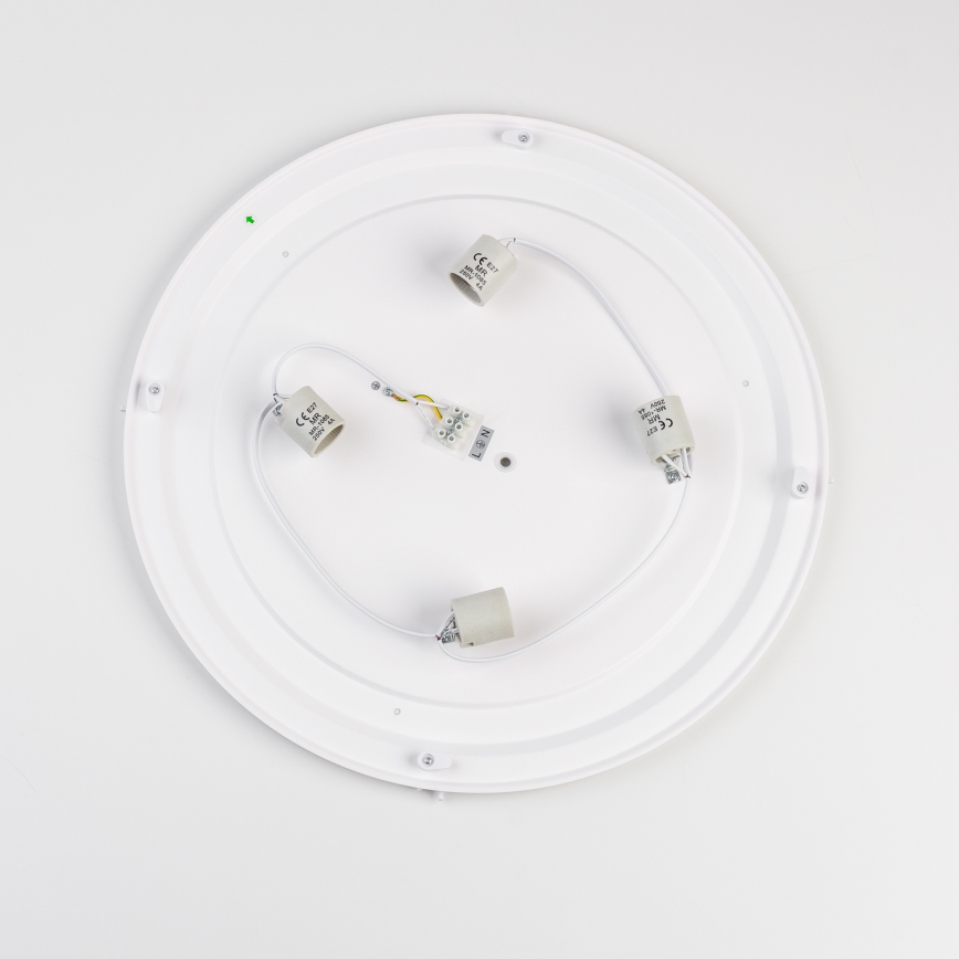 Brilagi - Plafoniera da bagno POOL 4xE27/15W/230V Ø 50 cm IP54 bianca