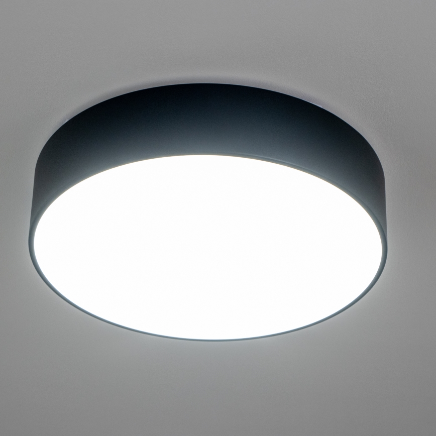 Brilagi - Plafoniera da bagno POOL 4xE27/15W/230V Ø 50 cm IP54 nera